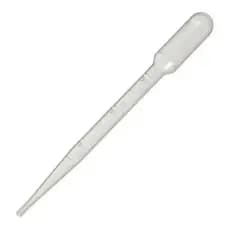 PIPETA PASTEUR 3ML - 1 UNIDADES