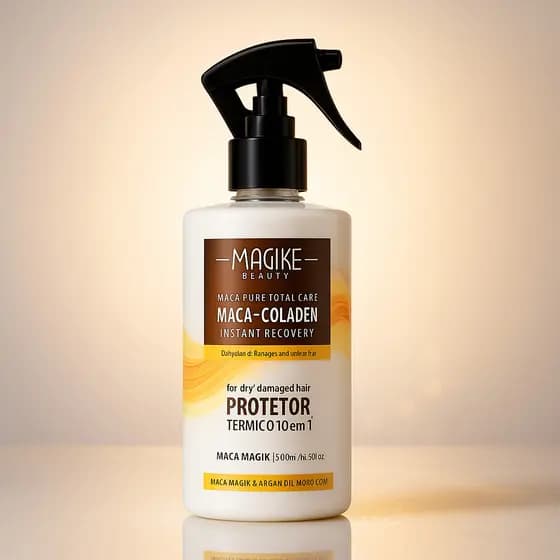 Protetor Termico Collagen 10 em 1 Spray Capilar Defrizante 500 ml