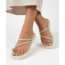 Sandalia flet femenino Moda 2026 Premium Confortável Leve