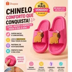 slide Chinelo Nuvem Infantil Menina Super Leve Macio Confortável Antiderrapante Slide