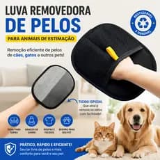 Removedor de pelos de pet; luvas para remoção de pelos com eletricidade estática; escova dupla face; escova para