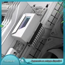 Adaptador De Tomada De Alimentação ATX 24 Pinos Para 180 Graus De Placa-Mãe De Computador Fonte