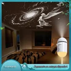 USB Star Night Light Nebulosa Teto LED Lâmpada Para Dormir E Decoração No Quarto