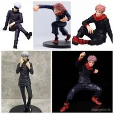 Jujutsu Kaisen Gojo Satoru Yuji Itadori Modelo Boneco De Ação