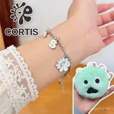 Pulseira Cortis Estreia Corrente De Mão Acessórios De Moda Bola De Pelúcia Para Presente De Fãs