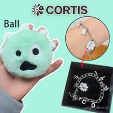 Cortis Ball Boneca De Pelúcia Chaveiro Corrente De Mão Periferia De Presente Para Fãs