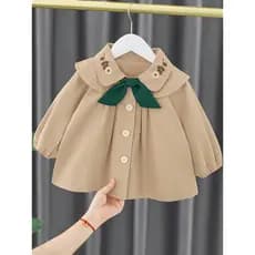 Meninas jaqueta outono moda roupas de bebê estilo coreano crianças roupas 2025 outono topos um ano de idade bebê outono