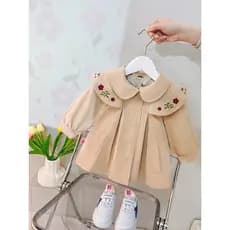Meninas blusão 2025 novo estilo estilo ocidental roupas de bebê moda crianças estilo coreano roupas infantis um ano de i