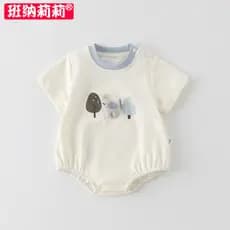 Bebê bebê macacão verão roupas finas roupas de verão do bebê bonito macacão triângulo macacão recém-nascido macacão