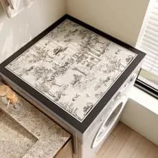 Almofada de cobertura para máquina de lavar tambor americano Almofada protetora de bancada Protetor solar para Freezer G