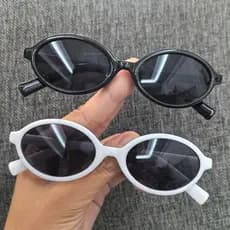 Novo estilo crianças óculos de sol masculino feminino bebê moda óculos de sol Macaron cor Oval Retro estilo europeu amer
