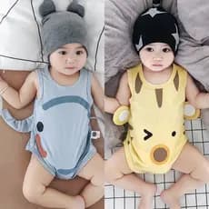 Bebê roupas de bebê camisola macacão bebê macacão influenciador triângulo macacão bonito roupas de verão estilo fino beb