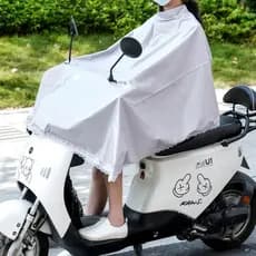 Capa de veículo elétrico verão fino revestimento de vinil protetor solar à prova dwaterproof água xale ciclismo motocicl