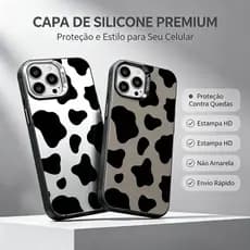 Capinha Silicone Case Capinha Silicone Para iPhone 17 16 15 14 13 12 11 XR Pro Max Plus Normal