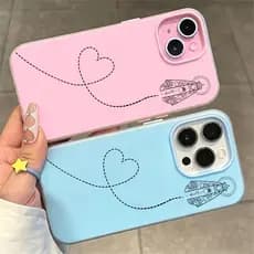Capa Capinha Silicone Case Para iPhone 17 16 15 14 13 12 11 XR Pro Max Plus Normal Anti Queda Silicone