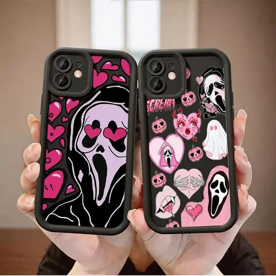 Capinha Antichoque de Silicone Para iPhone 17 16 15 14 13 12 11 XR Pro Max Plus Normal DL250