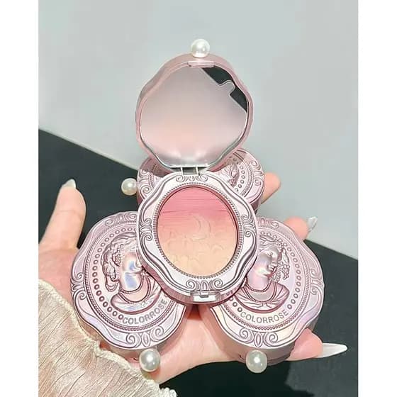 Colorrose blush em relevo genuíno Nude maquiagem Natural estudante festa barato blush 2025 novo estilo gradiente alto br
