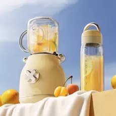 CHANCOO CHANCOO Espremedor Doméstico Frutas Pequeno Portátil Multifuncional Retro Design Espremedor