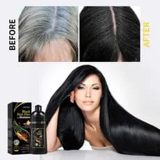 3 em 1 tintura de bolha de ervas cobertura doméstica cabelo branco tintura de cabelo preto Natural 100ml