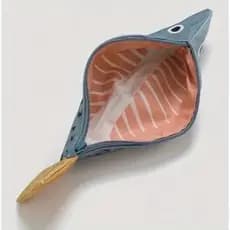 Estojo de Lápis em Forma de Peixe Pequeno, Conjunto de Armazenamento de Lápis Criativo, Caixa de Lápis em Forma de Peixe