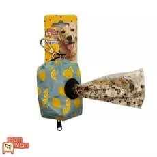 Bolsa Cata Caca Cocô - Cachorro Gato - com Saquinho Higiênico - Saco Lixo Passeio Pet- Premium