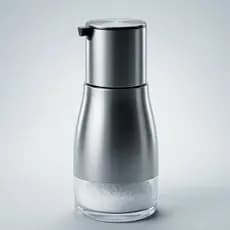 Porta Temperos Hermético Vidro Transparente 320ml Tampa Inox Conserva Sabor Facil Uso