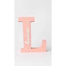 Letra Decorativa Personalizada com Nome | Enfeite Infantil 15x20 cm | Presente Personalizado