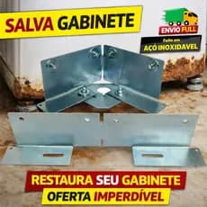 SALVA GABINETE – Pé Nivelador para Máquina de Lavar | Evita Vibração