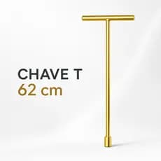 CHAVE T10mm LONGA 62cm PARA REMOÇÃO DO  PARAFUSO AGITADOR DE MAQUINA DE LAVAR