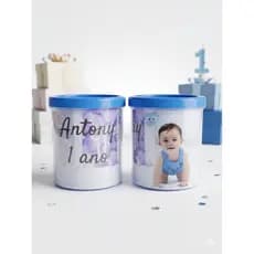 Caneca Com Foto Personalizada Rosca Lembrancinha Aniversário Infantil Adulto Corporativo Impressão Alta Qualidade 350ml
