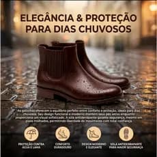 Bota De Chuva Feminina Galocha Enfermagem Hospitalar Elegante Impermeável Confortável 2026
