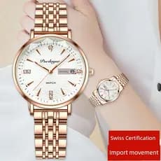 relogio feminino pequeno relogio feminino Swiss importado senhoras relógio totalmente automático relógio mecânico calend