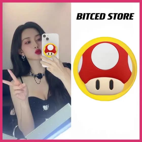 griptok magsafe magsafe popsocket Adequado para bolha Sao Menziyi mesmo estilo Super Mary Airbag magnético suporte do te