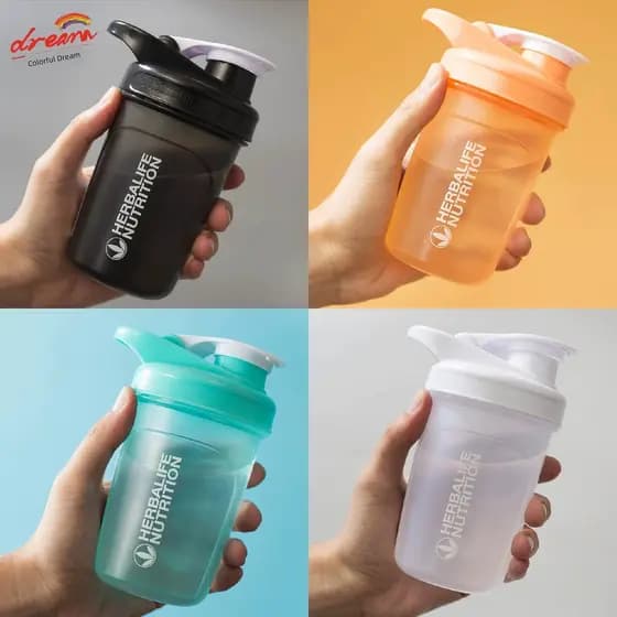 Substituição de refeição pequena fresca com escala Mini Fitness Shaker Cup