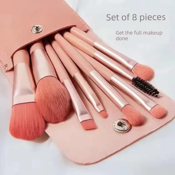 kit pincel maquiagem kit pincel maquiagem profissional Conjunto de 8 peças de pincel de maquiagem de alta qualidade port