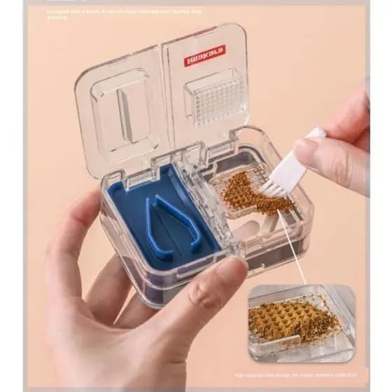Cortador de medicina dedicado divisor cortador de medicina moedor moagem medicina ferramenta útil moagem dispensador de