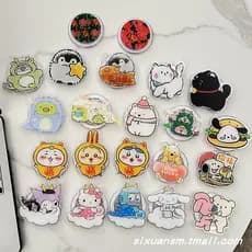 griptok magsafe magsafe popsocket Japão Japão Japão Coreia INS Estilo Desenho Animado Pinguim Fofo Pequeno Animal magsaf