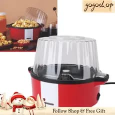 Gogoshopp-br Popcorn popper 70g grande capacidade antiaderente fácil de limpar rápido fabricante diy para uso doméstico