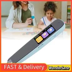 Wonderlane-br Wonderlane-br Scan Reader Pen OCR Digital Text to Speech Leitura Gravação inteligente para alunos