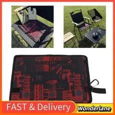 Wonderlane-br Almofada de assento de acampamento leve e dobrável GLOGLOW Tapete dobrável portátil à prova de umidade