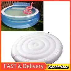 Wonderlane-br Jiawu 4.5ft inflável banheira de hidromassagem capa redonda universal inflação rápida isolada para