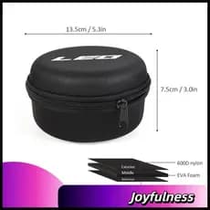 Joyfulness-br joyness-br Bolsa de carretel de pesca EVA capa protetora para bolsa de fiação/jangada/mosca