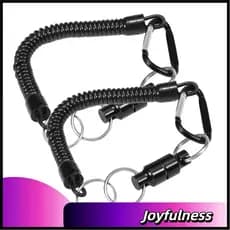 Joyfulness-br joyness-br Suporte para liberação de rede de pesca Protetor magnético (preto)