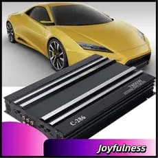 Joyfulness-br Amplificador AB de 7800 W de baixa potência de graves puros para motocicleta DC 12V com impacto de