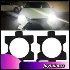 Joyfulness-br joyness-br Aramox Retentor de lâmpada de farol 2 peças H7 LED base adaptadora de carro suporte L08 para