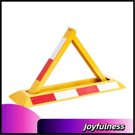 Joyfulness-br ZDETGU Triangular Parking Lock Placa de aço laminada a frio para serviço pesado Engrossado Bloqueador de