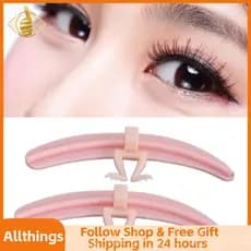 allthingss-br Almofadas modeladoras de silicone, ferramenta separadora de cílios, lavável, reutilizável, base de cílios