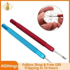 allthingss-br -Slip Watch Hands Press Tool Removendo para reparo de pulseira relógio de pulso uso doméstico relojoeiros