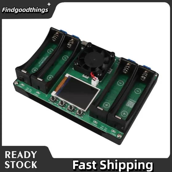 findgoodthings-br Display digital Capacidade da bateria Testador de resistência interna Módulo detector de energia de