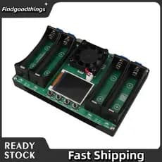 findgoodthings-br Display digital Capacidade da bateria Testador de resistência interna Módulo detector de energia de
